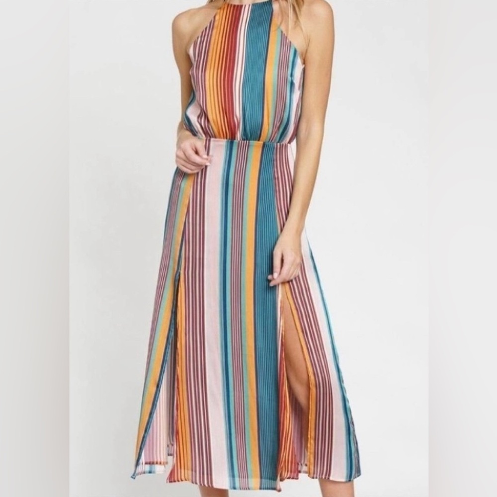 dRA Anthropologie Marceline Midi Dress Size L